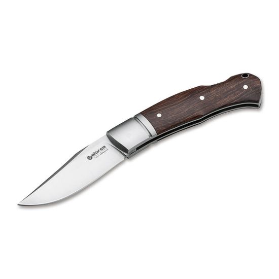 Нож Boker 111025 Boxer Desert Ironwood с клинком из стали N690, рукоять Desert Ironwood