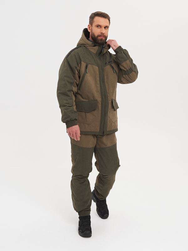 Костюм демисезонный Горка-Люкс ткань Исландия цвет Хаки