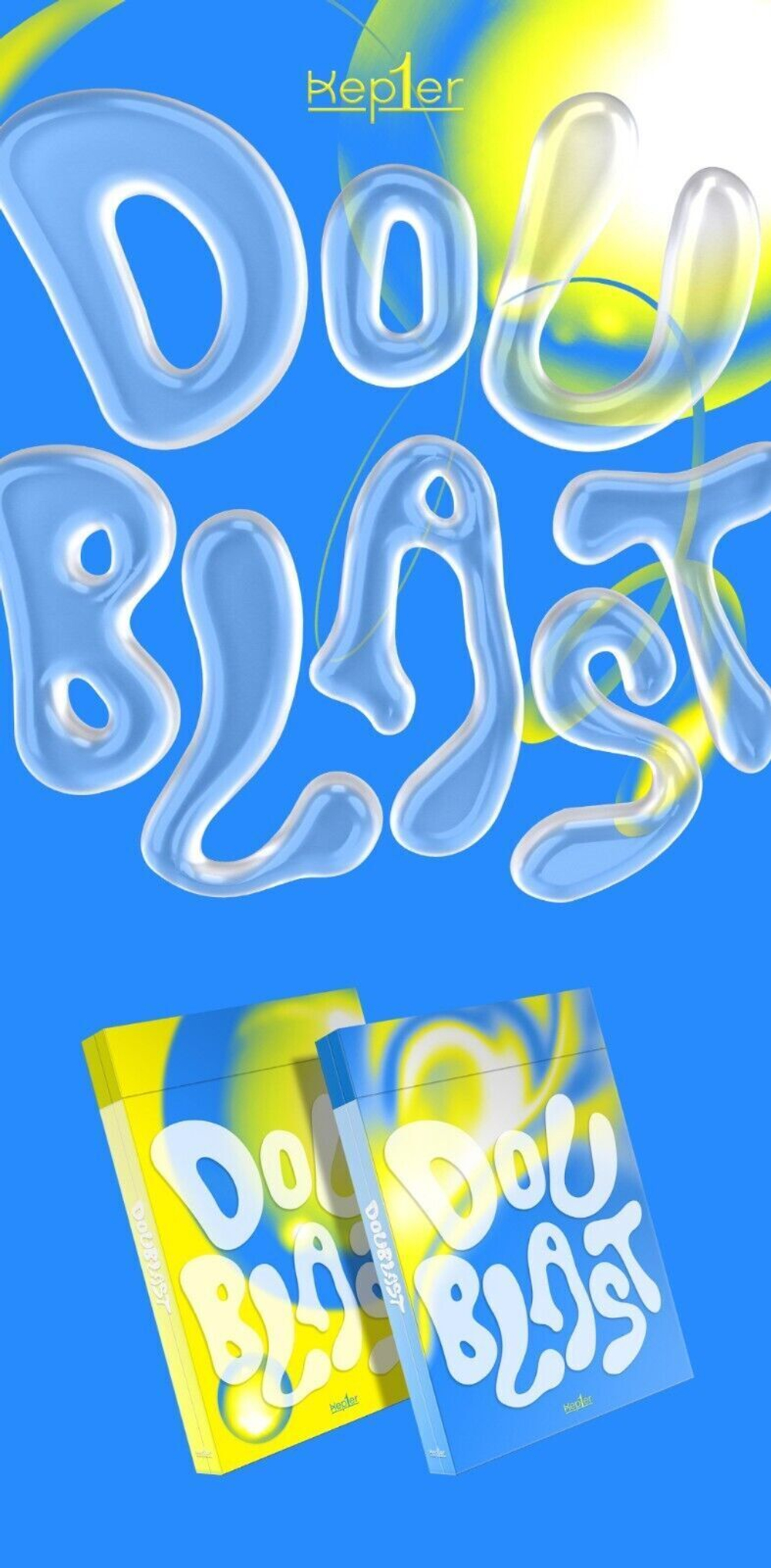 Альбом Kep1er - DOUBLAST (Blue Blast ver.)