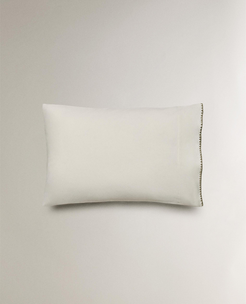 Наволочка Zara Home, хлопок 100%, однотонный, 2607/091