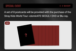 DVD Stray Kids - Stray Kids World Tour [dominATE SEOUL]