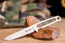 Нож Kizlyar Supreme AGGRESSOR mini D2 SW LS (StoneWash, Leather Sheath)