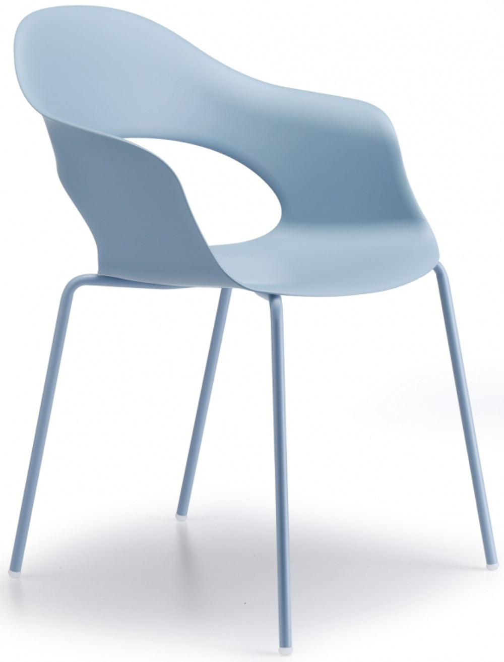 Кресло пластиковое Scab Design Lady B, голубой