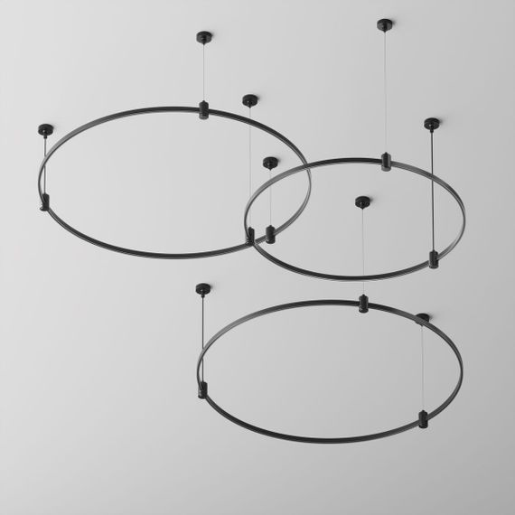 Шинопровод Maytoni Technical Flarity Busbar TRX154-R-D650-B