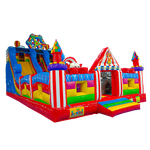 Коммерческий надувной батут «Парк развлечений 2» 12*6*7 м