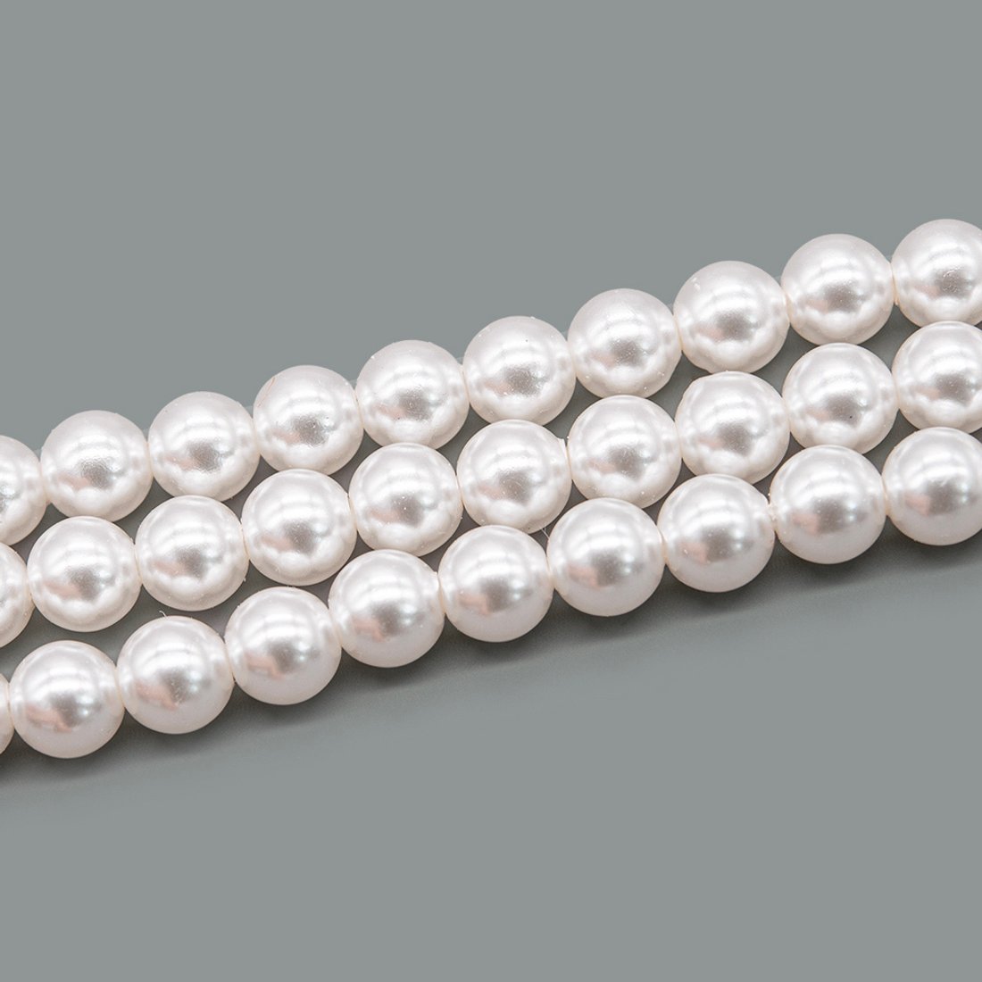 Хрустальный жемчуг, оттенок "Royal Pearl", шар 8мм