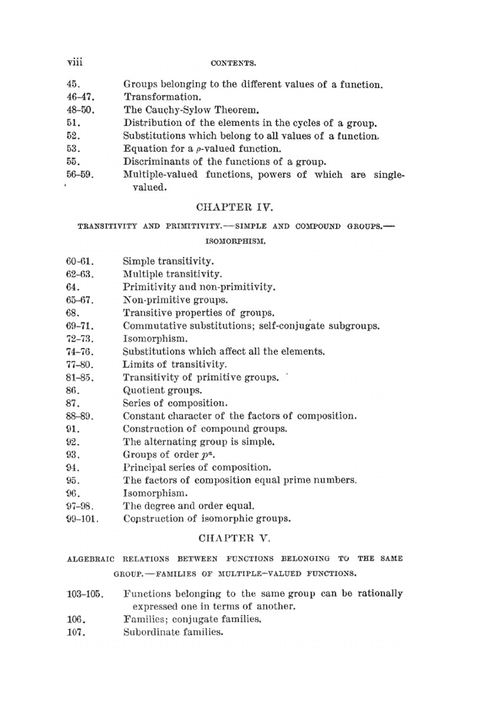 The theory of substitutions and its application to algebra | Eugen Netto