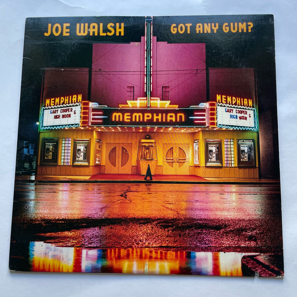 Винтажная виниловая пластинка LP Joe Walsh Got Any Gum (США 1987)