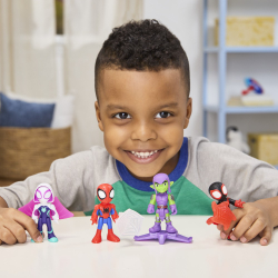 Hasbro G0661 G1461 — Фигурка «Зелёный Гоблин» 8 см + аксессуары Спайди и его удивительные друзья G1461 — фото 6