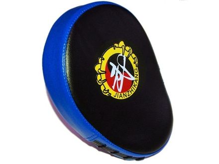 Лапа тренировочная PVC, гнутая, универсальная. 23*18см :B-S1:  (Чёрно-синий ЧС)