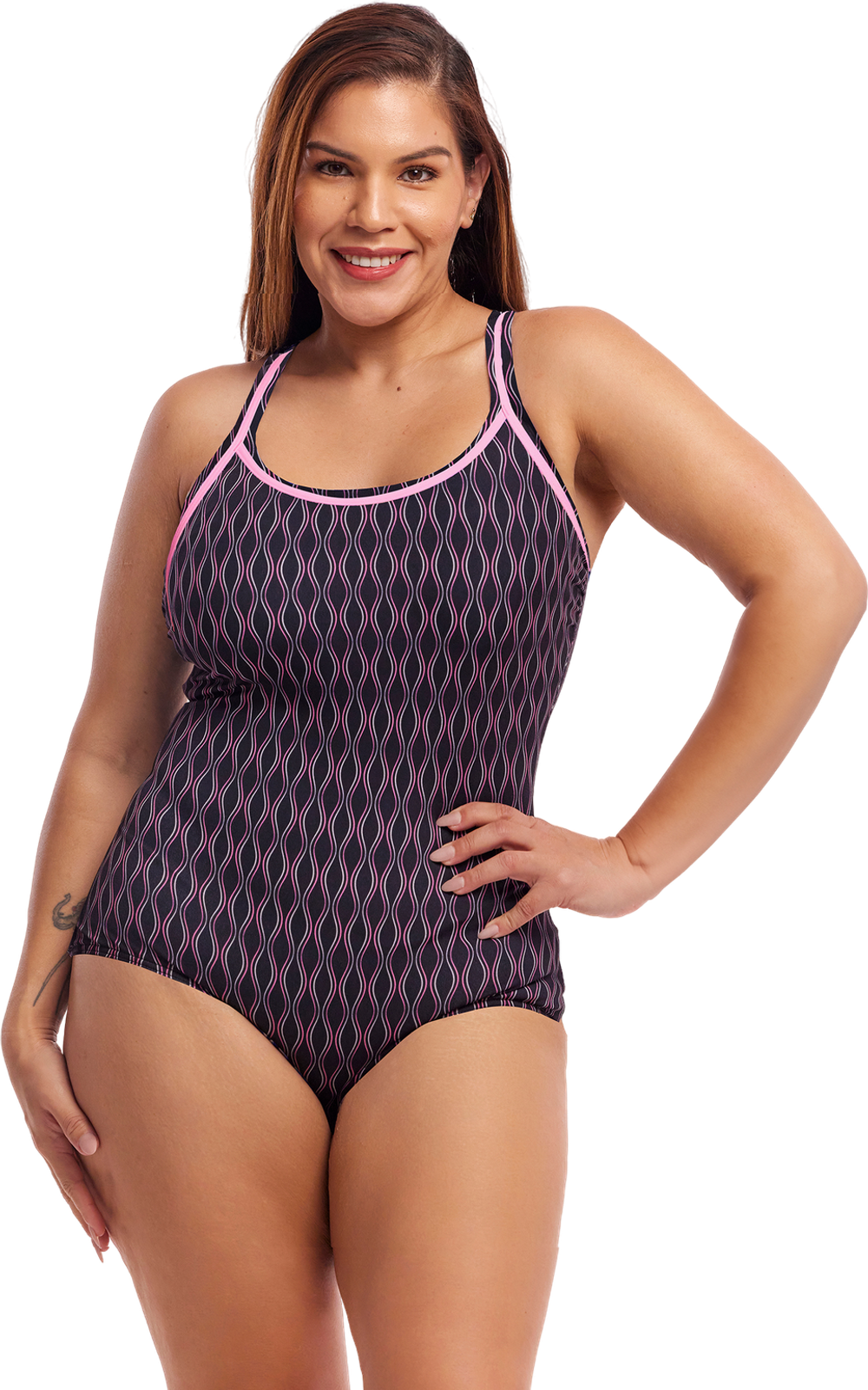 Купальник FUNKITA с поддержкой Curvy Queen