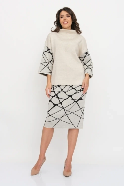 Костюм М 3305/молочный