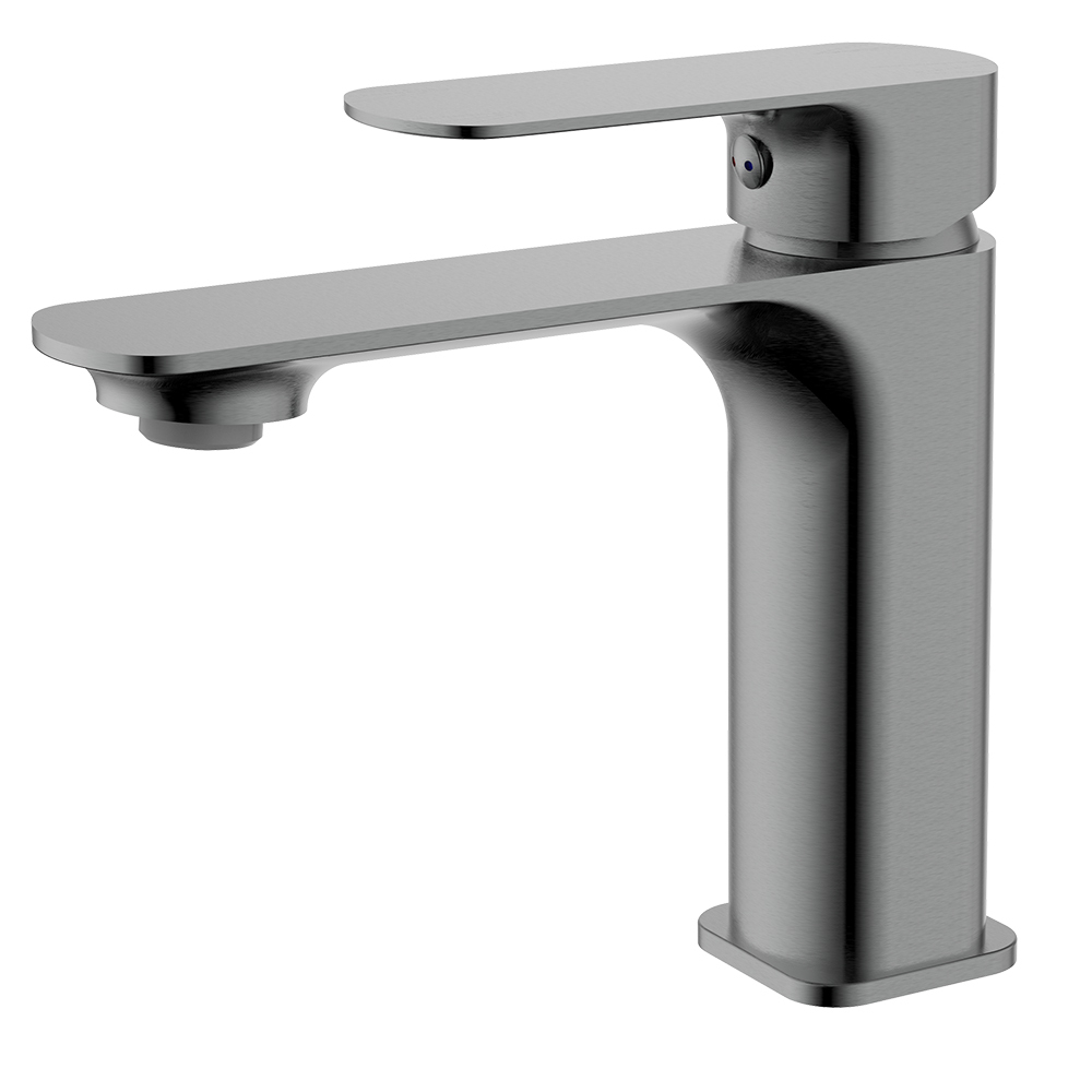 AQM6310GM Monza Смеситель для раковины однорычажный, Gun metal