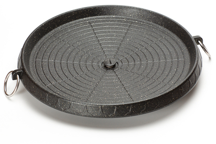 Сковорода NaMilux алюминиевая с антипригарным покрытием круглая