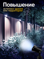 Светильник садовый для архитектурного и ландшафтного освещения 220V 3W 5000К
