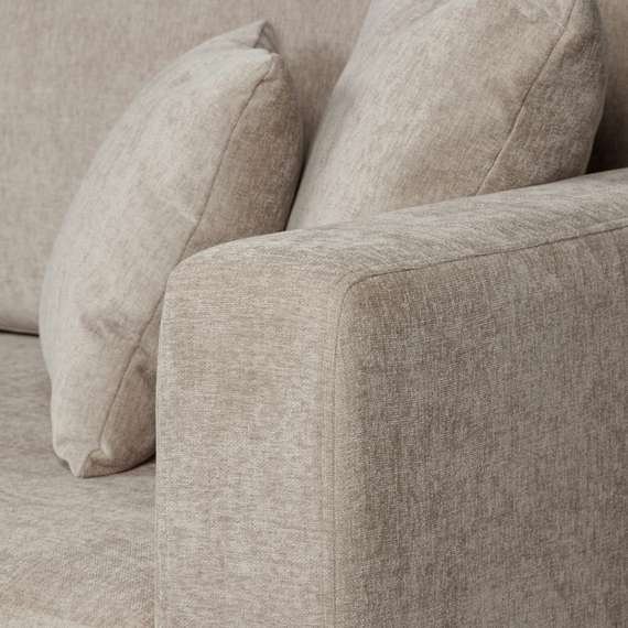 Диван раскладной Newton 230 см, серо-бежевый