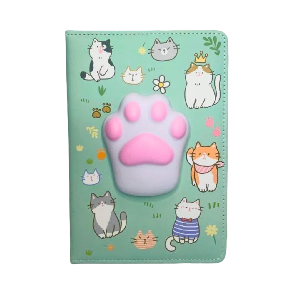 Блокнот детский "Лапка сквиш" МС-7435