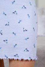 Ночная сорочка Амалия-1 Виотекс ГОЛУБОЙ