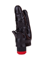 Вибромассажёр LOVETOY анально-вагинальный, два ствола, 17 см