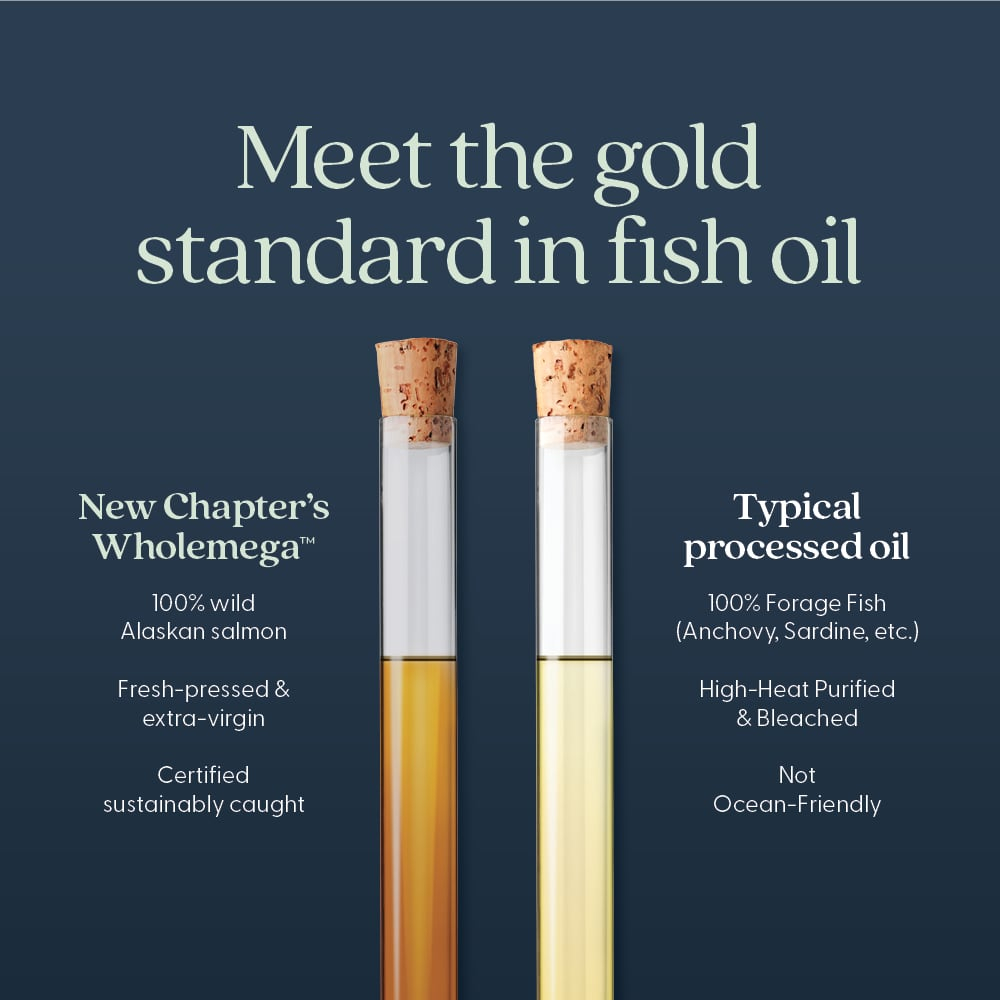 New Chapter, комплекс омега-3, 30 капсул без ГЭКРС