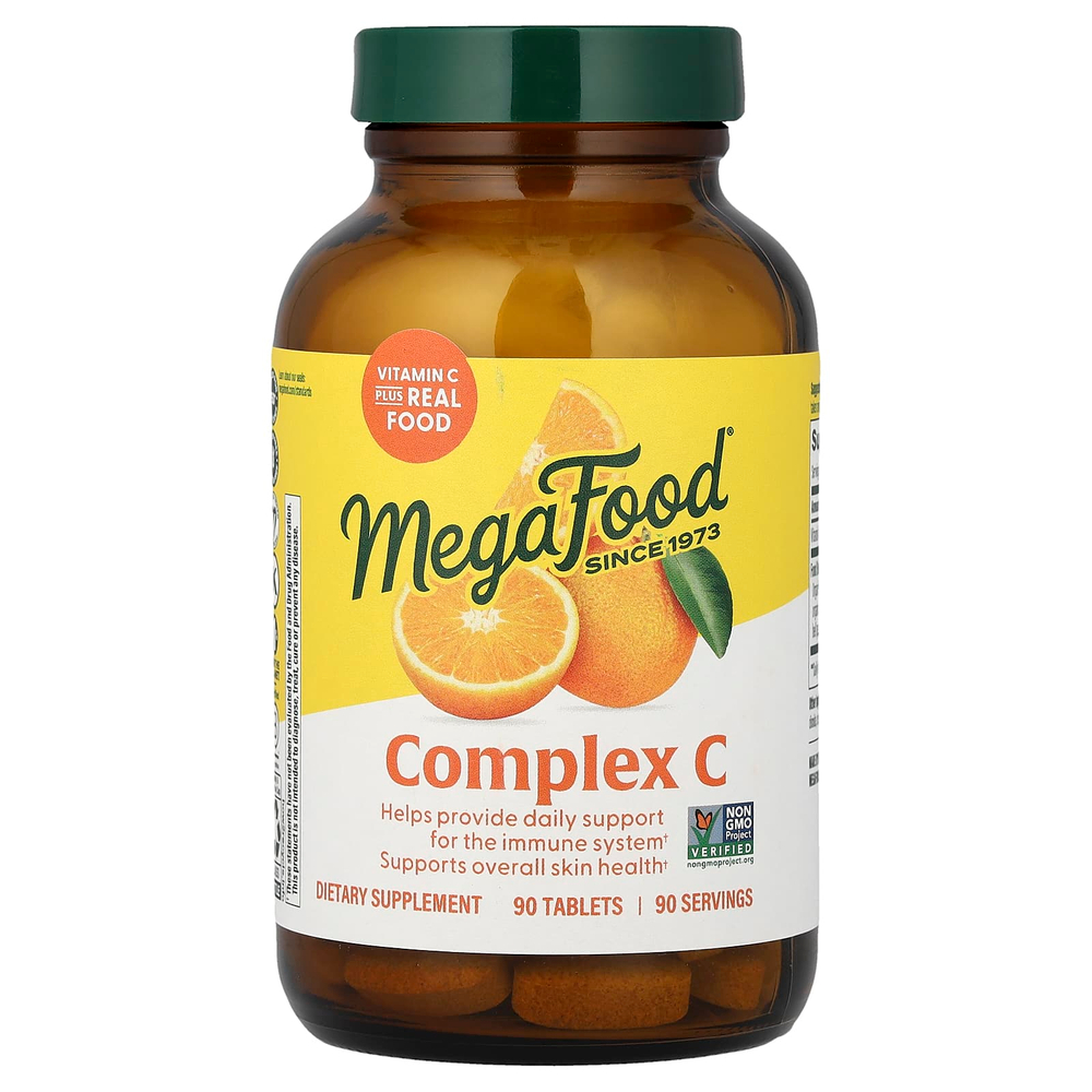 MegaFood, Complex C, 90 таблеток