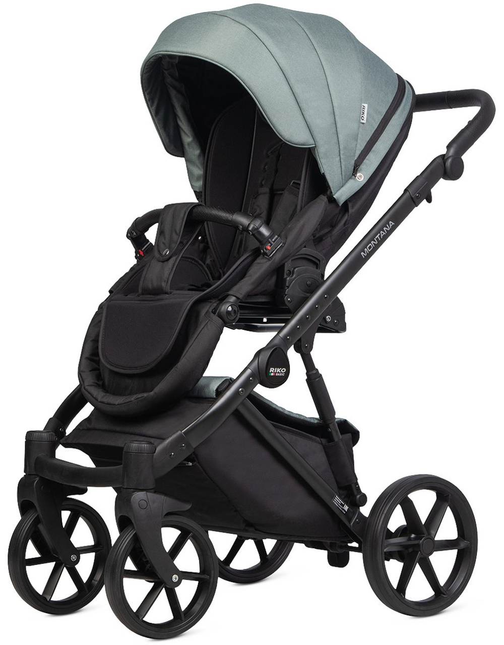 Детская коляска Riko Basic Montana 3 в 1 51 Green (зеленый)