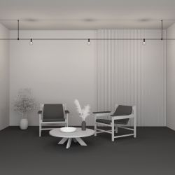 Трековый магнитный светодиодный светильник Maytoni Flexity   TR205-1-3W3K-B