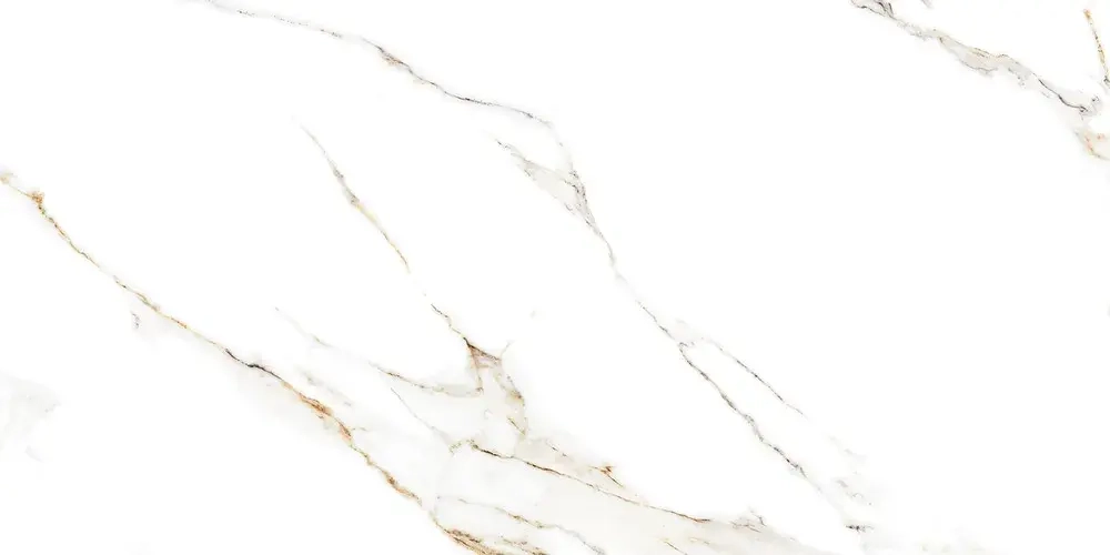 Керамогранит Alma Ceramica GFA114ECL04R Extra Calacatta 114x57 белый матовый под мрамор