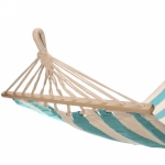 Гамак 200*80см «Райское наслаждение» х/б с деревянной перекладиной, цвет в ассортименте (микс)