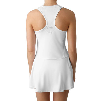 Женская теннисное платье Diadora Court Dress Women - White, Lightgrey