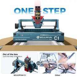 SCULPFUN фрезер по дереву C1 Фрезерный станок с ЧПУ 3Вт станок с ЧПУ СДЕЛАЙ САМ Лазерный гравер