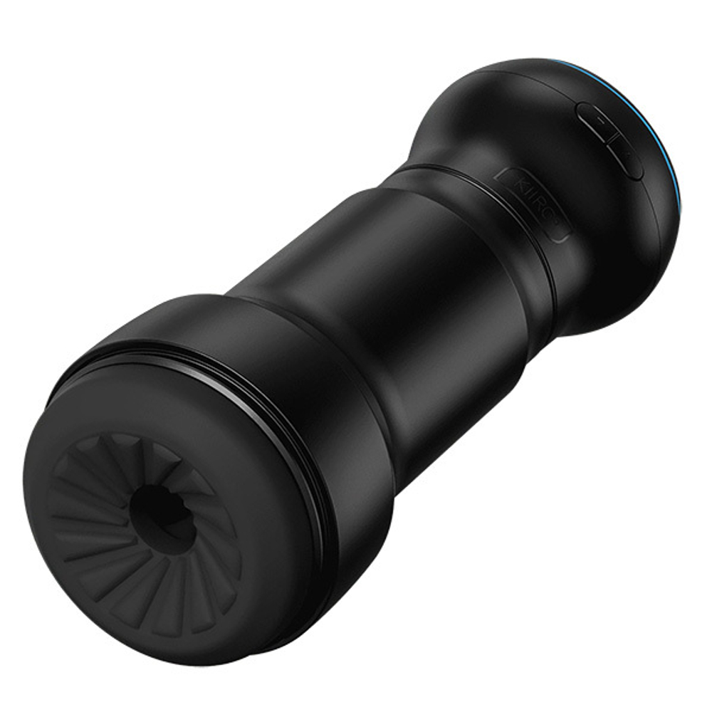 Компактный мастурбатор + интерактивная насадка Kiiroo Feel Pocket Stroker + Power Blow Combo Black