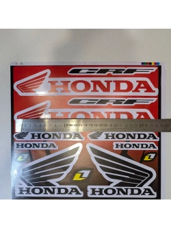 Лист наклеек для стикербомбинга мотокросс