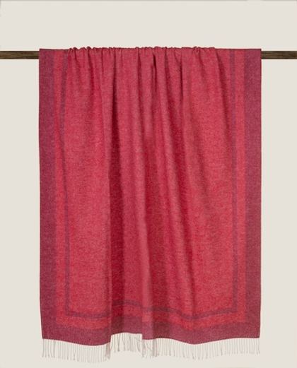 Плед Без коллекции Frati Home 130x170 Вишневый