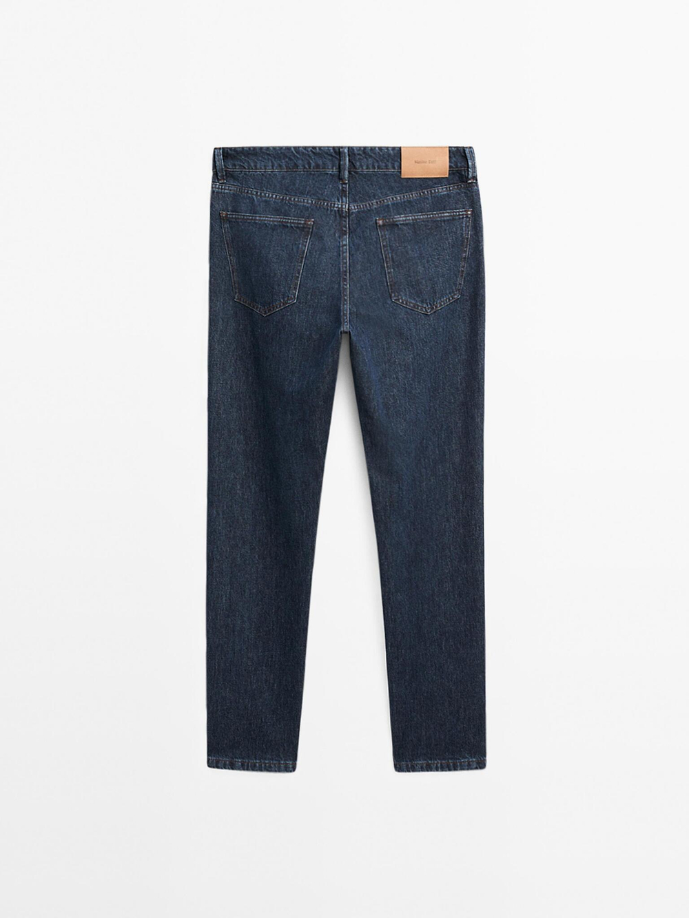 Massimo Dutti Джинсы Slim Fit, глубокий синий