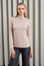 22961 Джемпер женский (бежевый меланж)