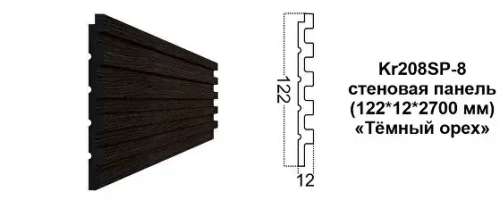 Декоративная панель Kr208SP-8/2.7