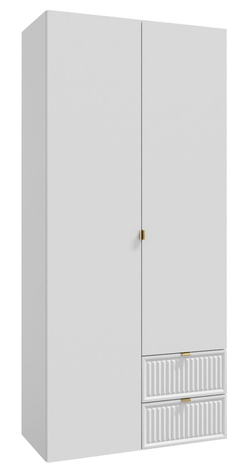Шкаф для одежды, Окленд, белый 79-676