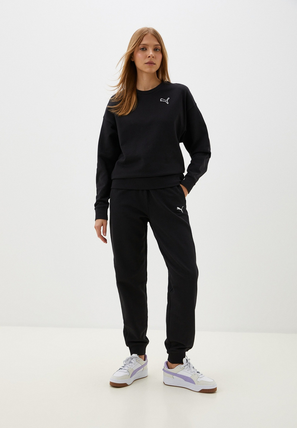 Брюки спортивные женские PUMA HER High-Waist Pants TR