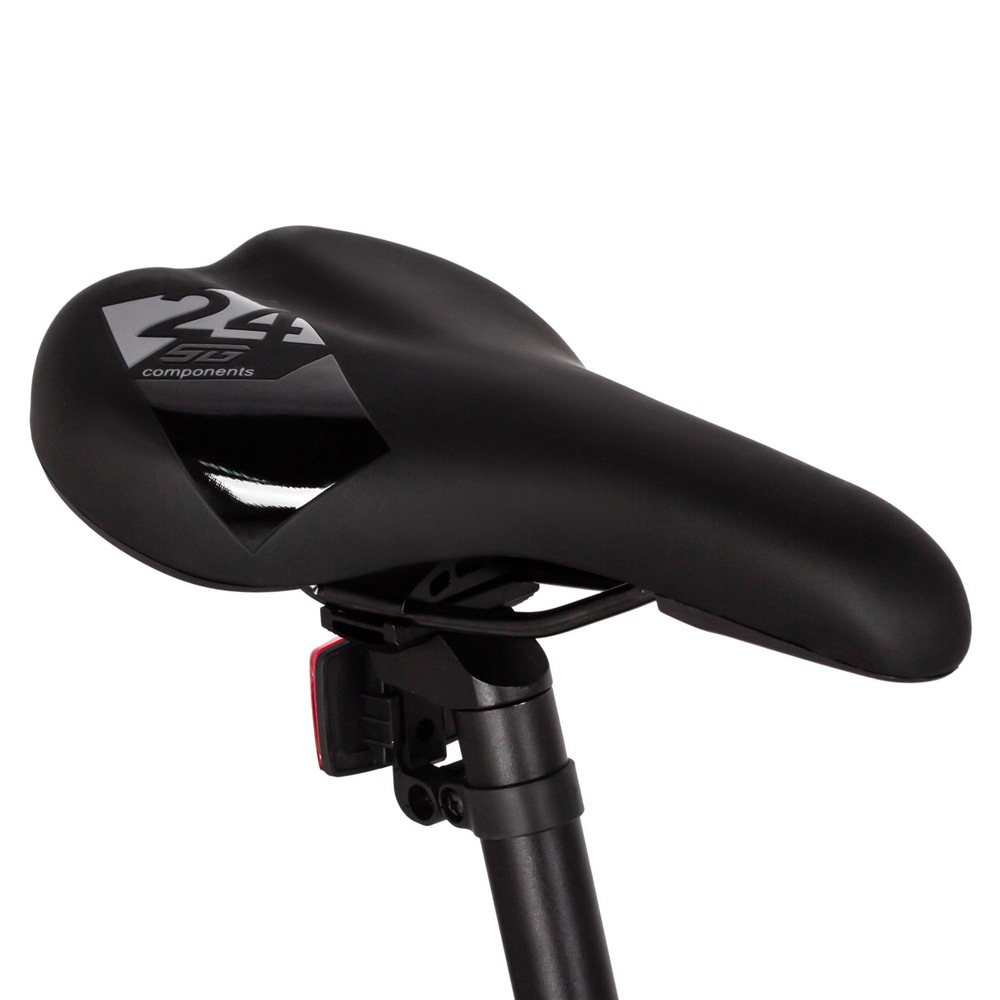 Велосипед 24" NOVATRACK EXTREME р.11" 7 ск. алюм., V-brake, синий-белый