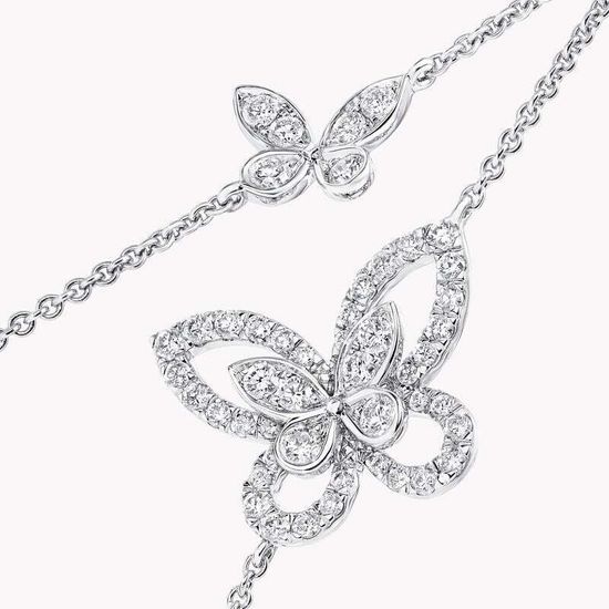 Браслет Graff Butterfly Silhouette Diamond Mini Bracelet