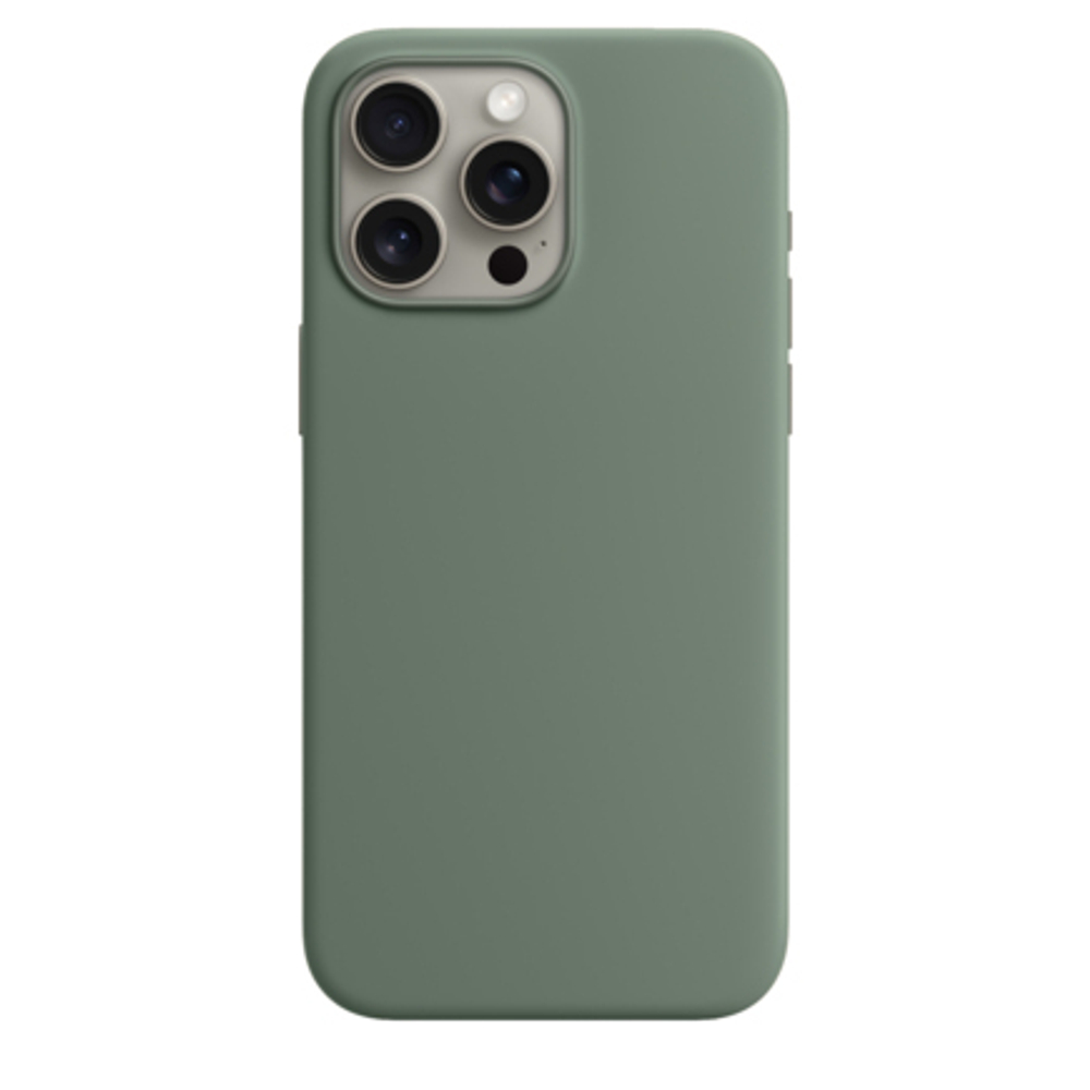 Силиконовый чехол с поддержкой MagSafe Apple Silicone Case для iPhone 15 Pro Max