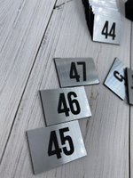 Нумерация для гардероба 50шт