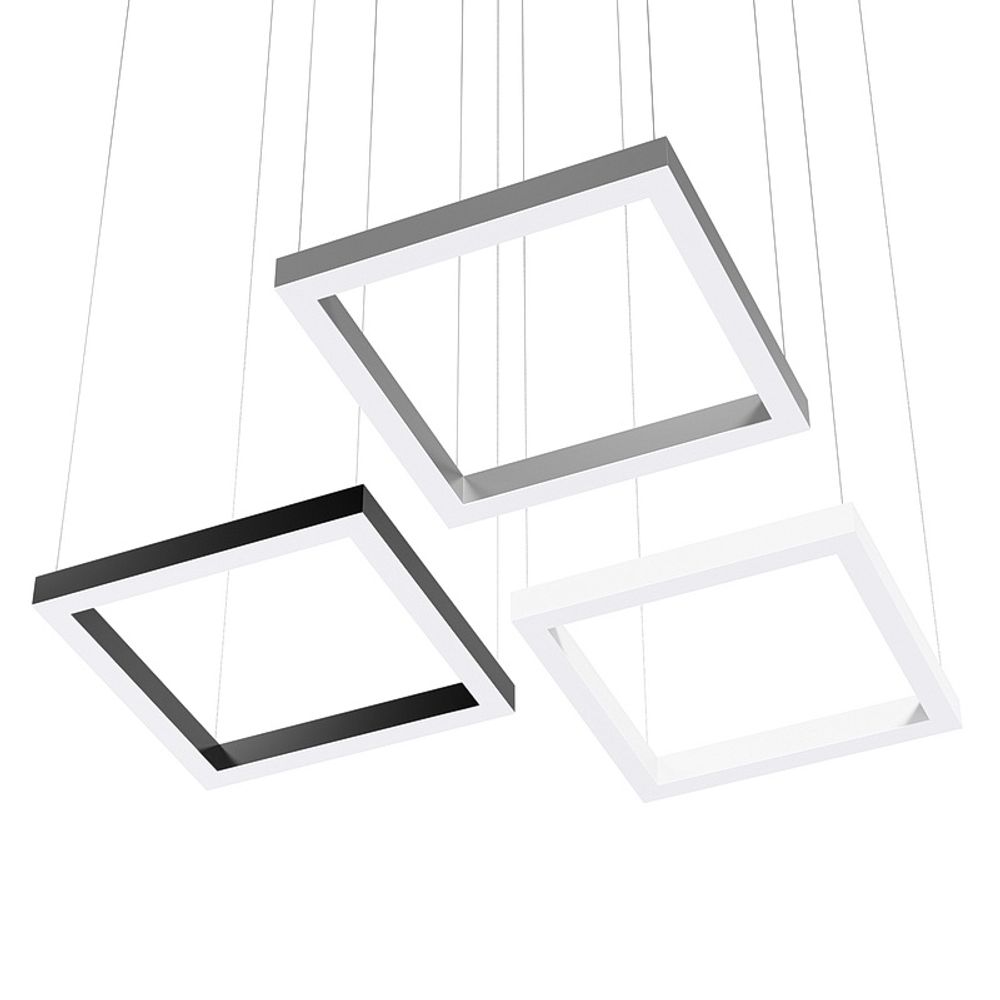 Светильник квадратный подвесной FS-TG-PR 133Вт 10640Лм IP20