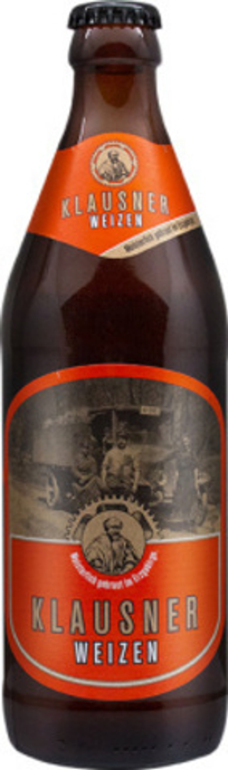 Клауснер Вайцен свет н/фильтр 0,5 л 5,2%  Айнзидлер Браухаус Германия