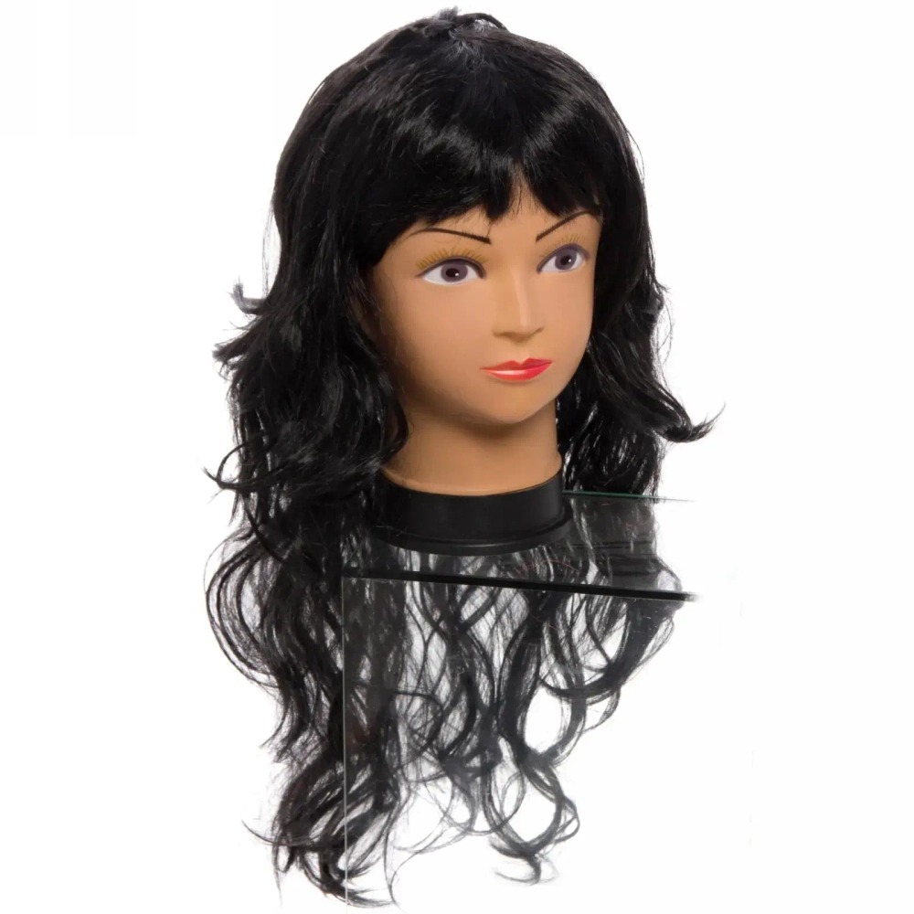 Парик карнавальный «Чаровница» (локоны 60 см), Черный