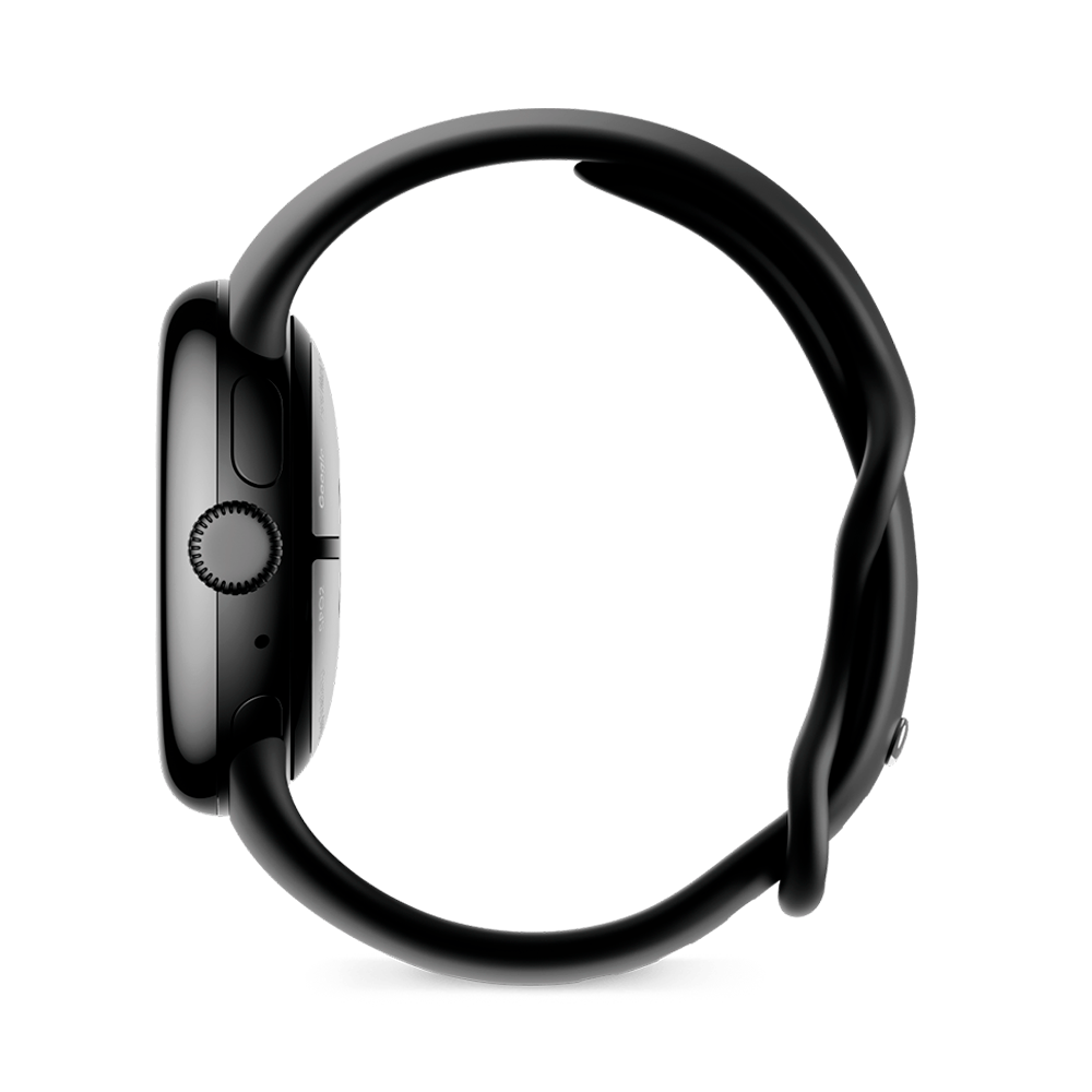 Умные часы Google Pixel Watch 2 Wi-Fi + LTE 41mm, Matte black/Obsidian (Матовый черный корпус , ремешок цвета черный обсидиан)