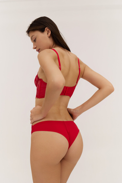 Трусики бразилиана Geroi красные