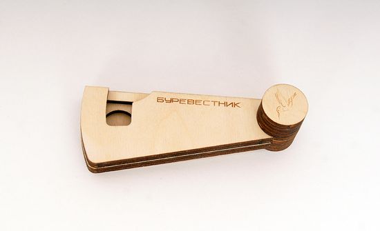 Чехол деревянный для варгана Буревестник, Мастерская Глазырина HV7