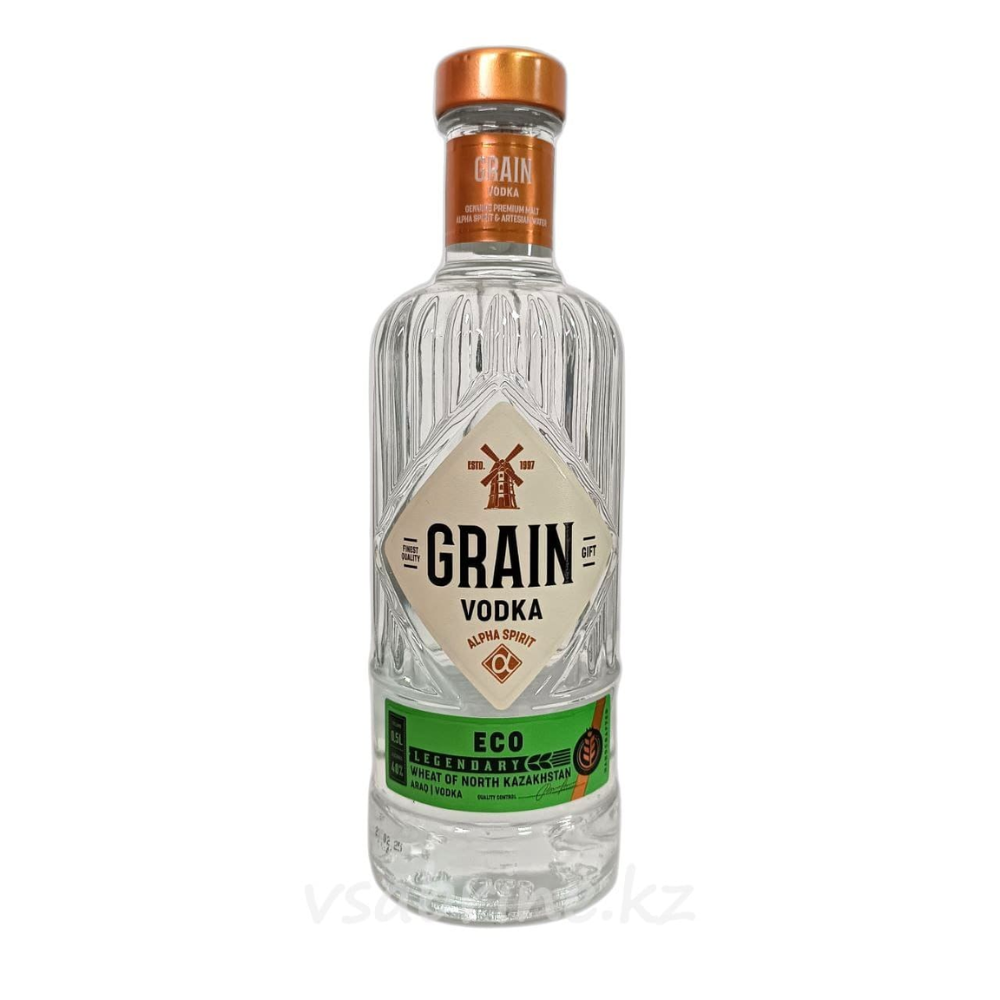 Водка Grain gift black ECO 0.5 л